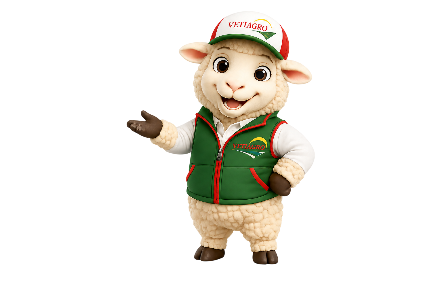 Veti, la oveja mascota oficial de Vetiagro