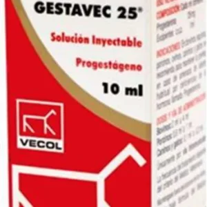 GESTAVEC 25 INY * 10 ML