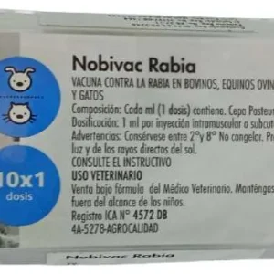 VACUNA NOBIVAC KC + J * 1 DOSIS