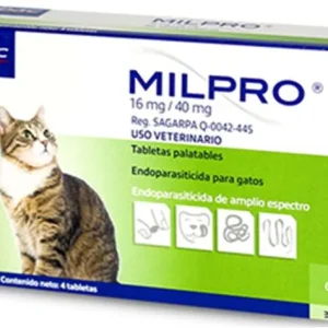 MILPRO CAT 16MG/40MG * 1 TABLETA