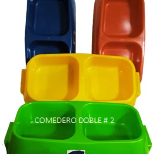 COMEDERO CUADRADO DOBLE # 2