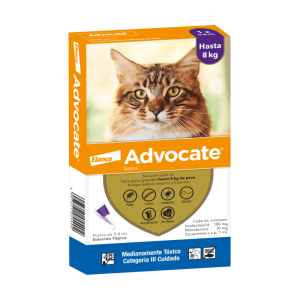 ADVOCATE GATOS 0.8 ML * PIPETA