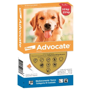 ADVOCATE PERROS 10A25KG * PIPETA