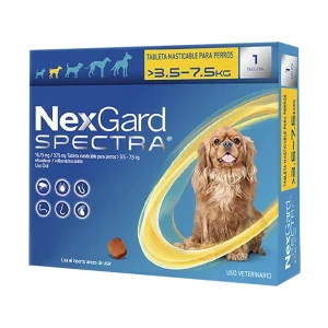 NEXGARD SPECTRA S 3.5 - 7 KG