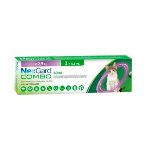 NEXGARD COMBO GATOS MENOS DE 2,5 KG 0,3 ML