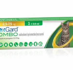 NEXGARD COMBO gatos 2,5-7,5 kg solución spot-on