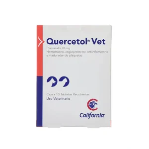 QUERCETOL 70 MG * 10 TABLETAS